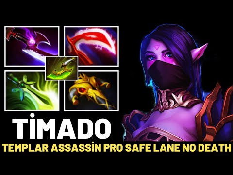 TİMADO Templar Assassin Pro Safe Lane No Death 7.31 Dota 2