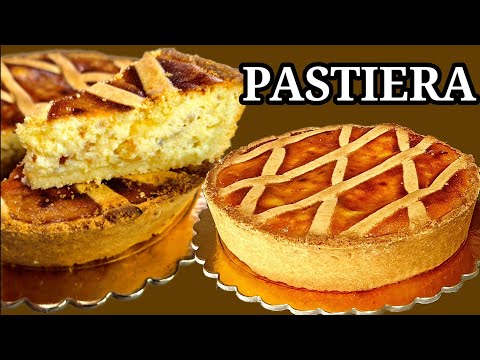 PASTIERA NAPOLETANA-Tutti i segreti per non spaccare la frolla-le strisce perfette-cottura perfetta