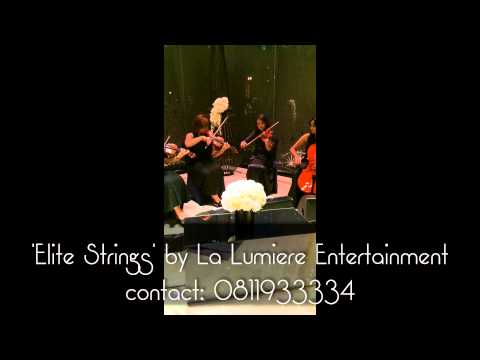 String Quartet Profile - La Lumiere Entertainment [time to say goodbye, my way]