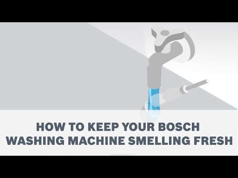 How to keep your Bosch Washing Machine smelling fresh
