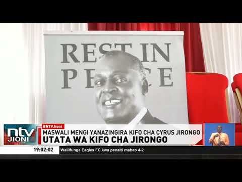 DIG Masengeli ahakikishia familia ya Jirongo kuwa serikali inaendelea na uchunguzi wa kifo chake