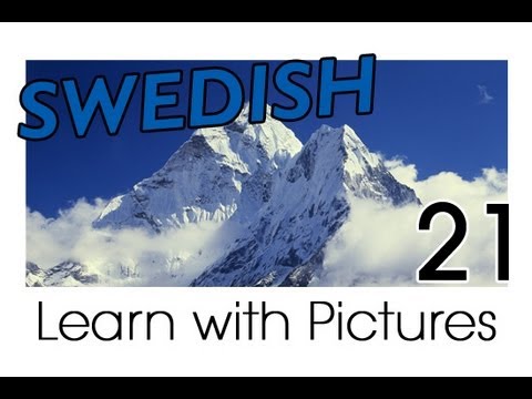 Learn Swedish Vocabulary with Pictures - Describing the World Around You