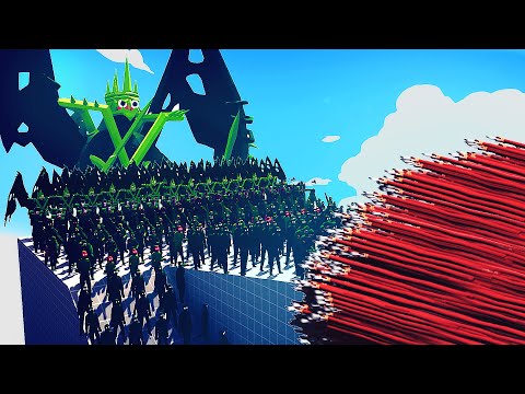 ZOMBIE ARMY vs EVERY GOD - Totally Accurate Battle Simulator TABS