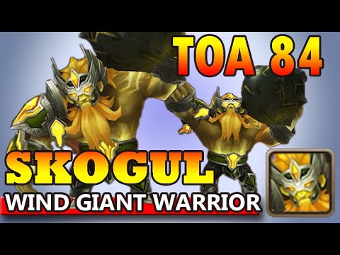 Wind Giant Warrior (Skogul) - Summoners War : TOA 84