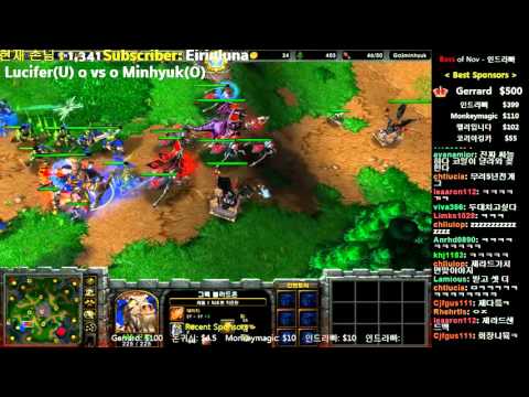 워크3 인컵 17회차 결승 상 Lucifer vs Minhyuk