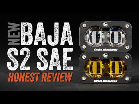 Baja Designs S2 SAE LED Pod Light Overview & Performance Test đèn | Headlight Revolution