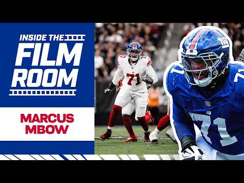 Film Room: Breaking down Marcus Mbow's 2025 Game Tape | New York Giants