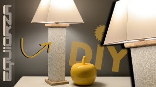 Fabriquer un pied de lampe deco | DIY Lamp original