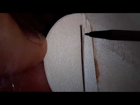 working rudder & rudder post for a schooner model