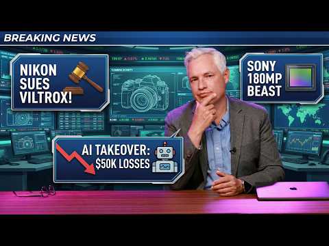 The Camera Industry is About to Collapse: Here's Why/Nikon SUES Viltrox/Canon R7 LEAKED/Sony 180MP!