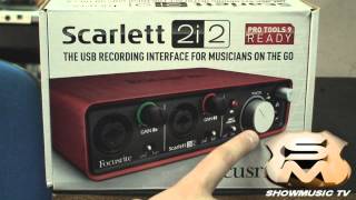 FOCUSRITE SCARLETT 2I2 USB SHOW MUSIC ARGENTINA