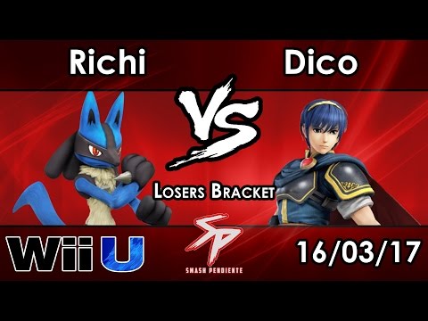 SP76 SF | Richi (Lucario) Vs. Dico (Marth) - Losers Bracket - Smash 4