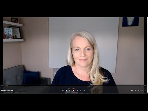 Uschi from reThink Coaching and Consulting Ltd video.