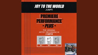 Joy To The World (Performance Track In Key Of C/D With Background Vocals)