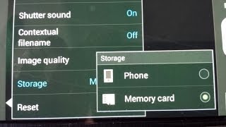 Galaxy S3: Set Default Location to Memory Card for Photos & Videos