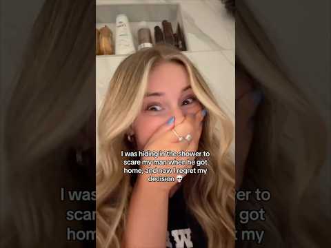 Her plan to prank her boyfriend backfired 😂
