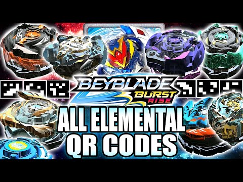 ALL 22 QR CODES BEYBLADE BURST QUAD DRIVE QR CODES Beyblade Burst App QR  Codes 4K60FPS 