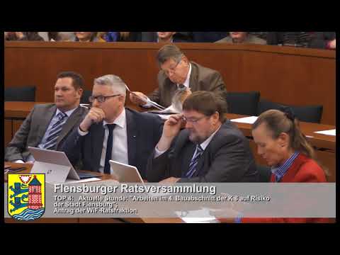 Stadt Flensburg - Ratsversammlung am 15.02.2018 - TOP 1 bis 4