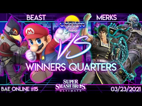 Baecation Online #15 - SSBU - NPT | Beast (Mario, Falco) vs. Merks (Richter, Ganon) - W. Quarters