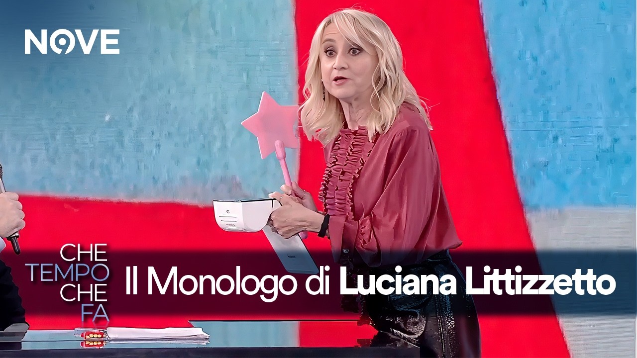Luciana Littizzetto e la bacchetta magica per pagare con il POS.