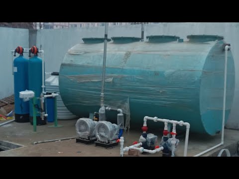 MSFRP Capsule Sewage Treatment Plant
