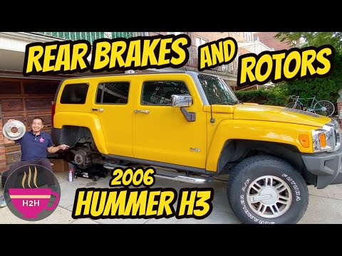 How to: Hummer H3 Rear Brakes and Rotors Replace