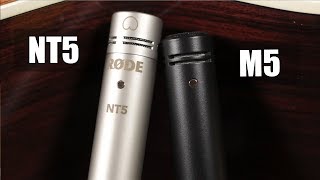 Video thumbnail for Rode Nt5 vs Rode M5 (acoustic guitar) (pt.1) by Crash Course Recording