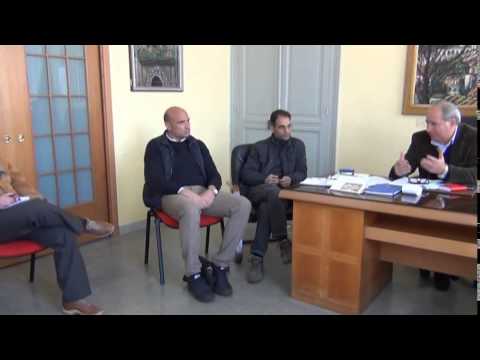 Girifalco 10 aprile 2014 -Conferenza stampa raccolta oli vegetali esausti