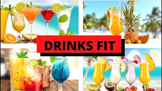 COMO FAZER DRINKS FIT - Para Não Sair Da Sua Dieta