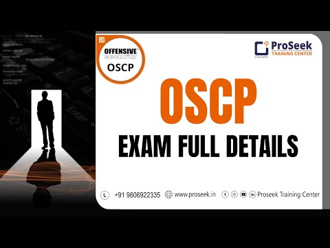 OSCP Exam Full Details | Learn Cyber Security | Ethical Hacking | ProSeek Training Center