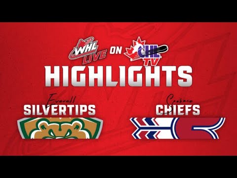 Everett Silvertips at Spokane Chiefs 03/16 | WHL Highlights 2024-25