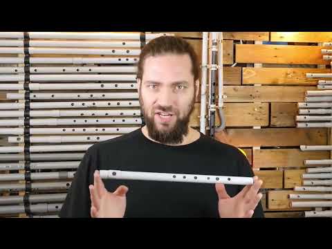 Only PVC Diy - How to make a PVC DIY transverse flute - Tutorial