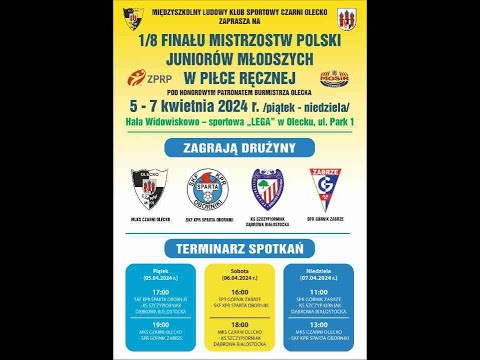 1/8 FINAŁU  MISTRZOSTW POLSKI JUNIORA MŁODSZEGO 05-07.04.2024 OLECKO II DZIEŃ