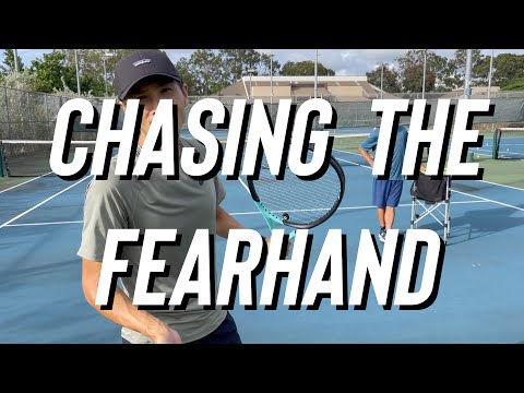 Chasing the fearhand | My friend Craig helps me pick apart my broken forehand | Tennis forehand tips