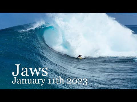 Jaws - January 11th 2023 - Big wave surfing - Marcio swell