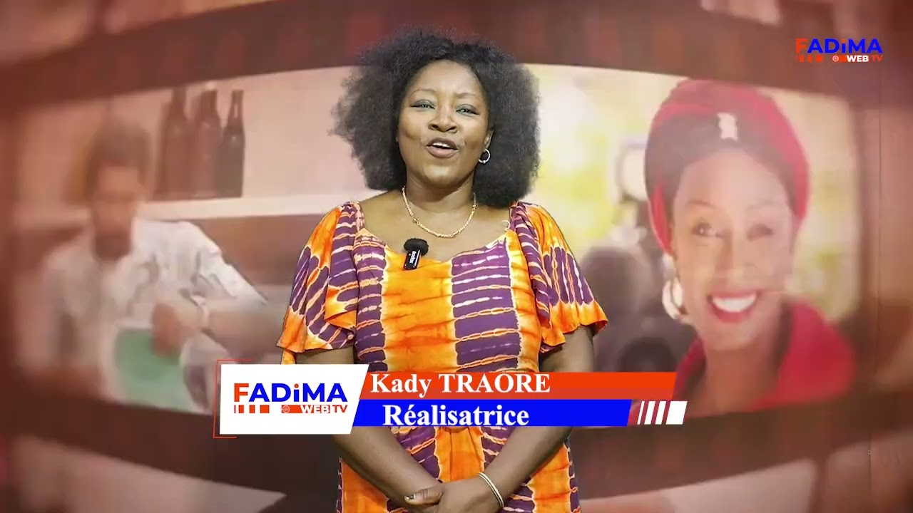 La réalisatrice Kady Traoré souhaite un joyeux anniversaire à Fadima Web TV. 