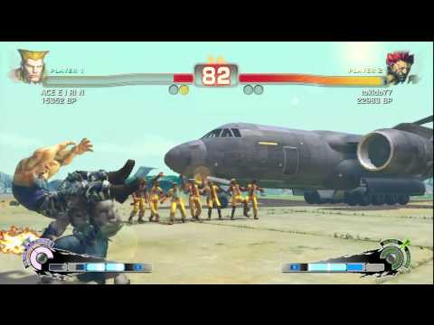 SSF4: ACE E I RI N (Guile) VS Tokido (Akuma)