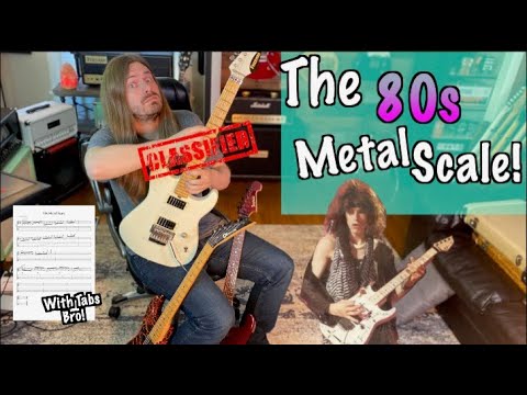 The Ultimate 80s Metal Scale!.. and How To Use It!