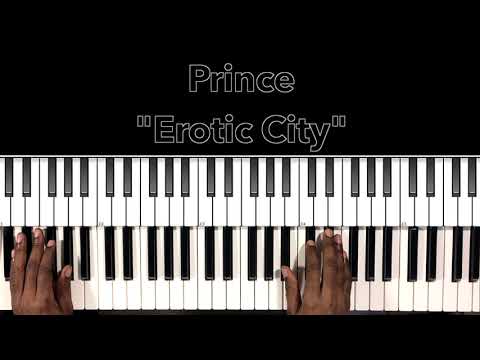 Prince "Erotic City" Piano Tutorial