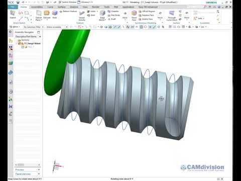 NX 11 Swept Volume  - Tools