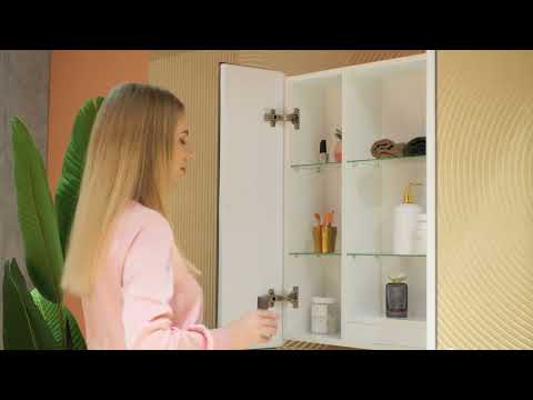 Миниатюра изображения товара Шкаф с зеркалом для ванной Silver Mirrors Alliance 805x800 / LED-00002516