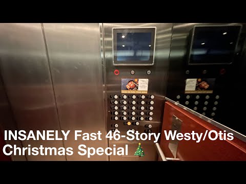Christmas Special: INSANE Westy/Otis Traction Elevators (28-46) @ Marriott Mag-Mile in Chicago, IL