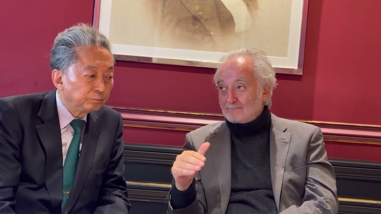 特別対談「第三次世界大戦を防ぐには」　ジャック・アタリ（仏思想家） × 鳩山友紀夫