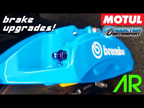 TITANIUM BLEED SCREWS INSTALL & DOT 5.1 BRAKE FLUID FLUSH! | FOCUS RS