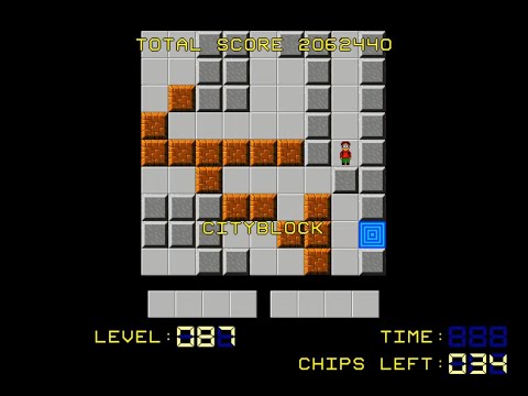 chips challenge 1, level 87