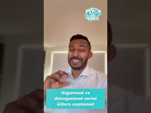 Organised Vs Disorganised Serial Killers #shorts