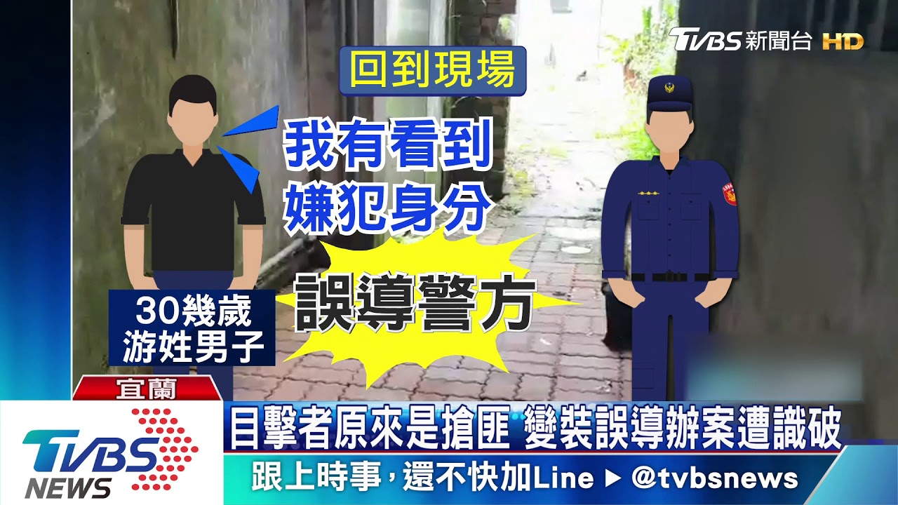 我看到歹徒！　搶完錢回現場扮目擊者找手機