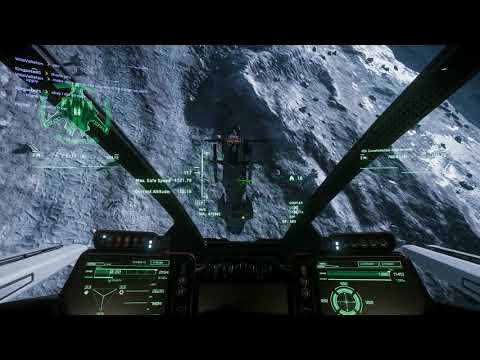 Star Citizen 3.3.6 - Constellation's engine destroyed & bouncing on Yela