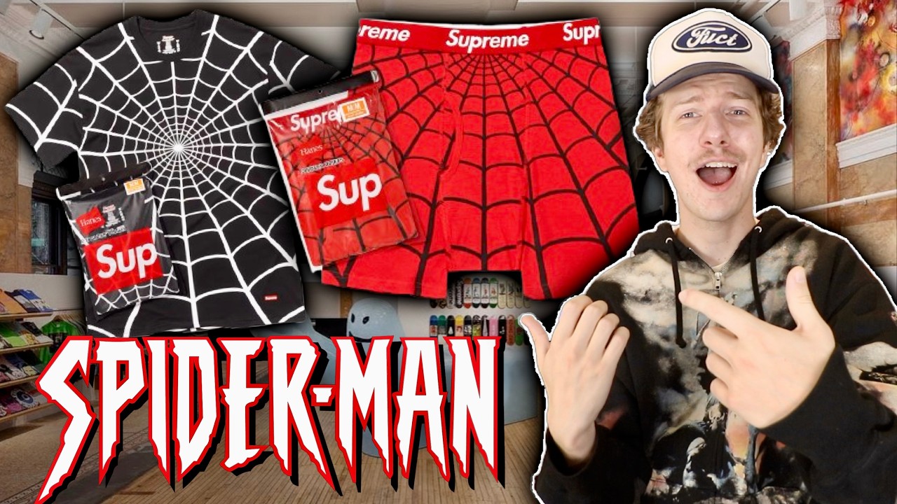 Supreme's BEST Accessory is Dropping! (Spiderman Collab)