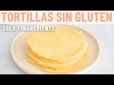 MASA para TACOS, FAJITAS o WRAPS 🌮 | (rapiditas) tortillas sin gluten y sin maíz - 1 ingrediente